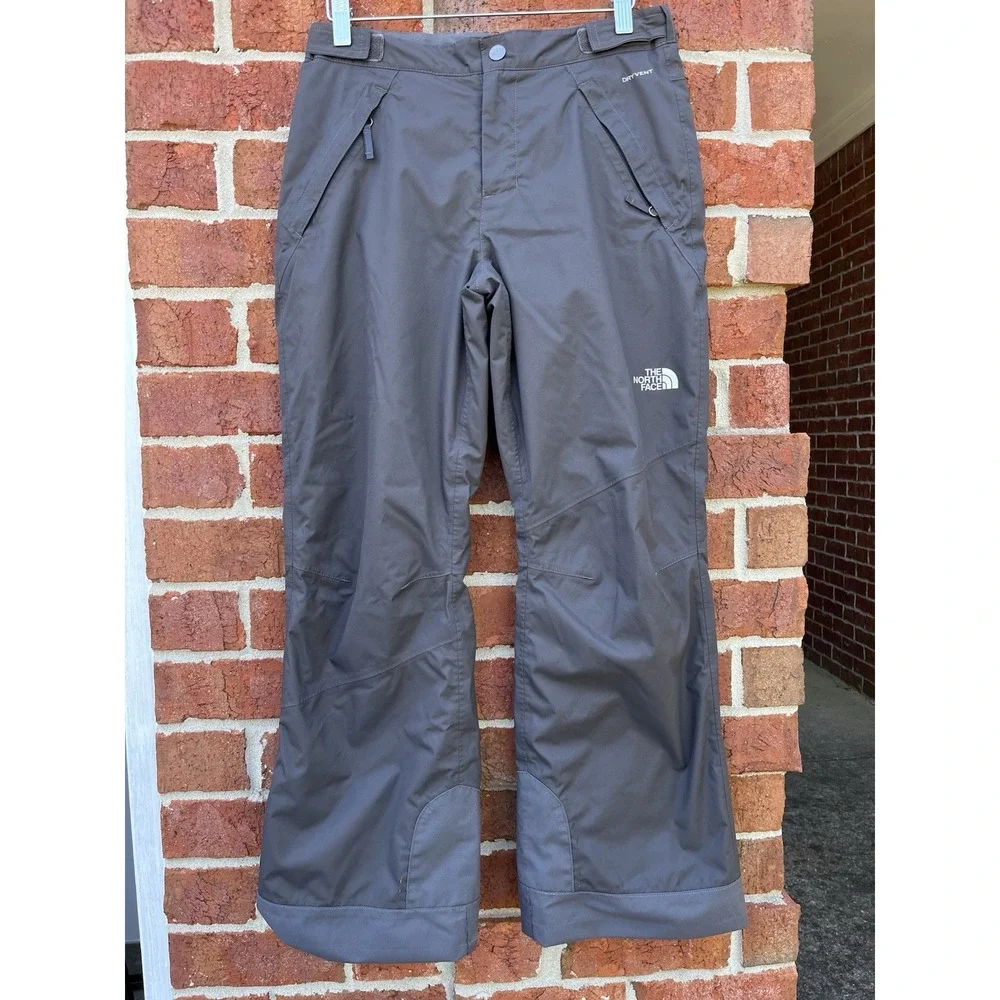 The North Face Snow Pants Girls Large 14/16 Black DryVent EZ Grow Insulated Ski